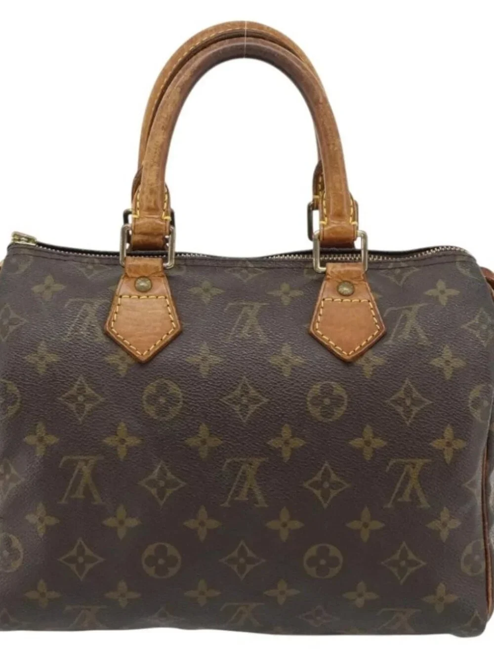 LOUIS VUITTON Monogram Speedy 25 Hand Bag M41528 LV Auth 180770
